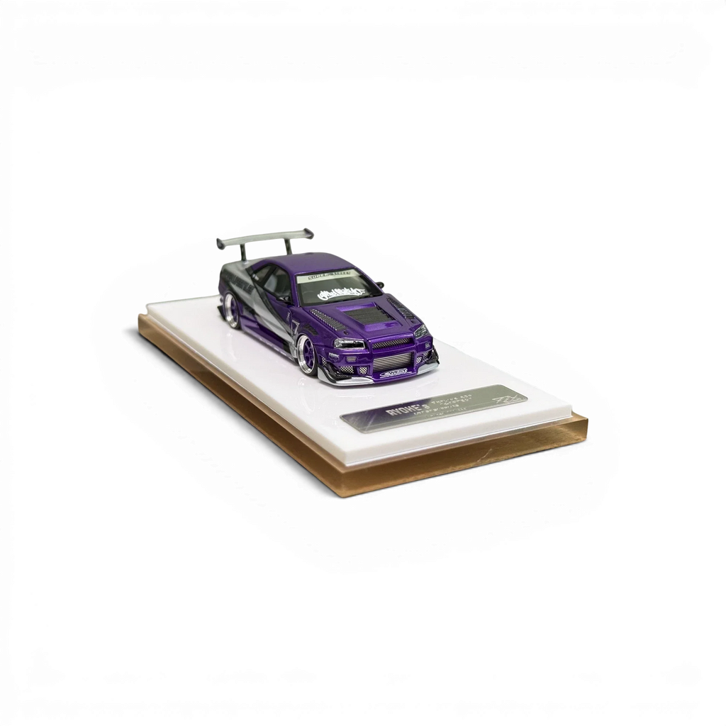 404ERROR x LOT 57 RYOHE's Skyline R34 "GIFTED" Resin 1:64