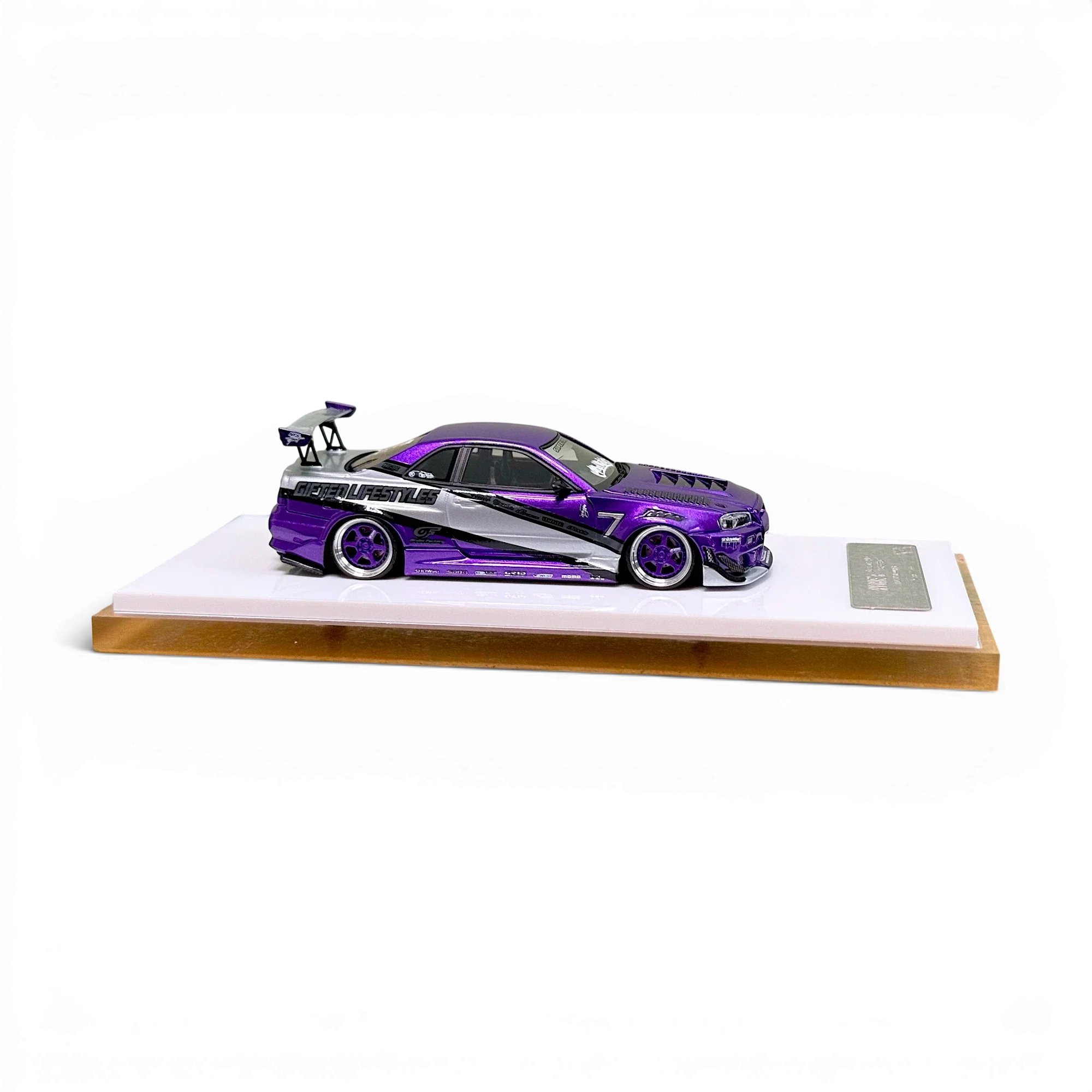 404ERROR x LOT 57 RYOHE's Skyline R34 "GIFTED" Resin 1:64