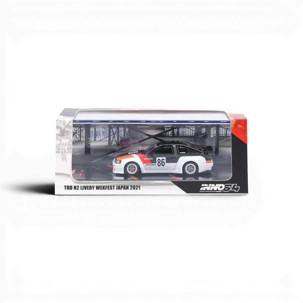 INNO64 Toyota AE86 Levin Pandem Rocket Bunny 1:64