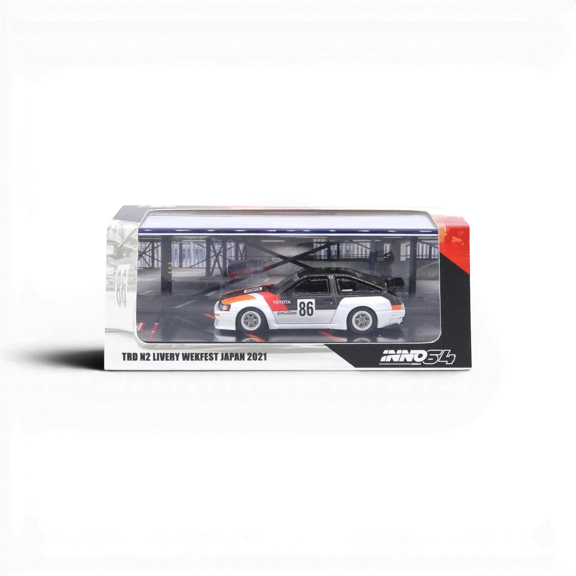INNO64 Toyota AE86 Levin Pandem Rocket Bunny 1:64