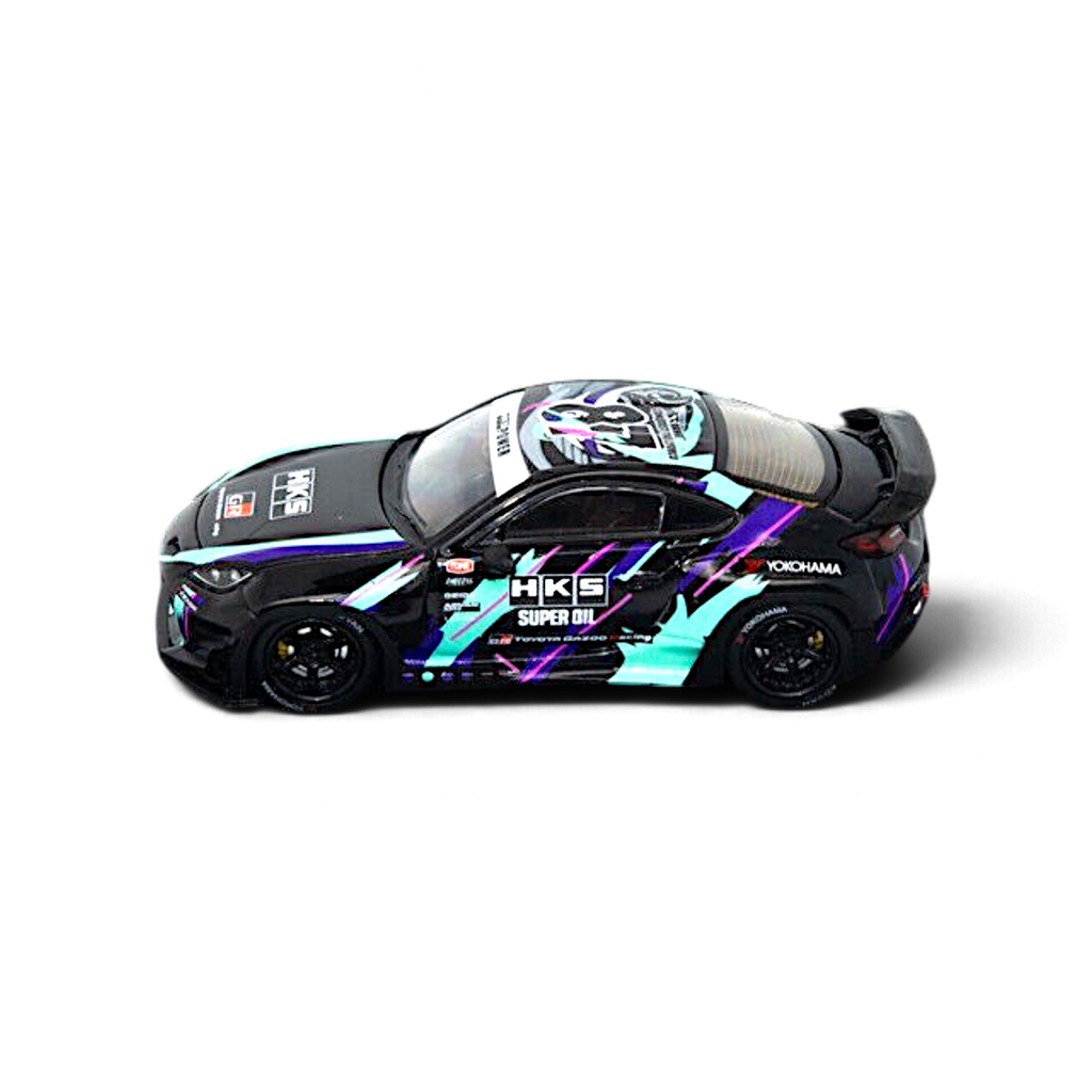 Fuji Toyota GR86 Rocket Bunny Pandem HKS Livery 1:64