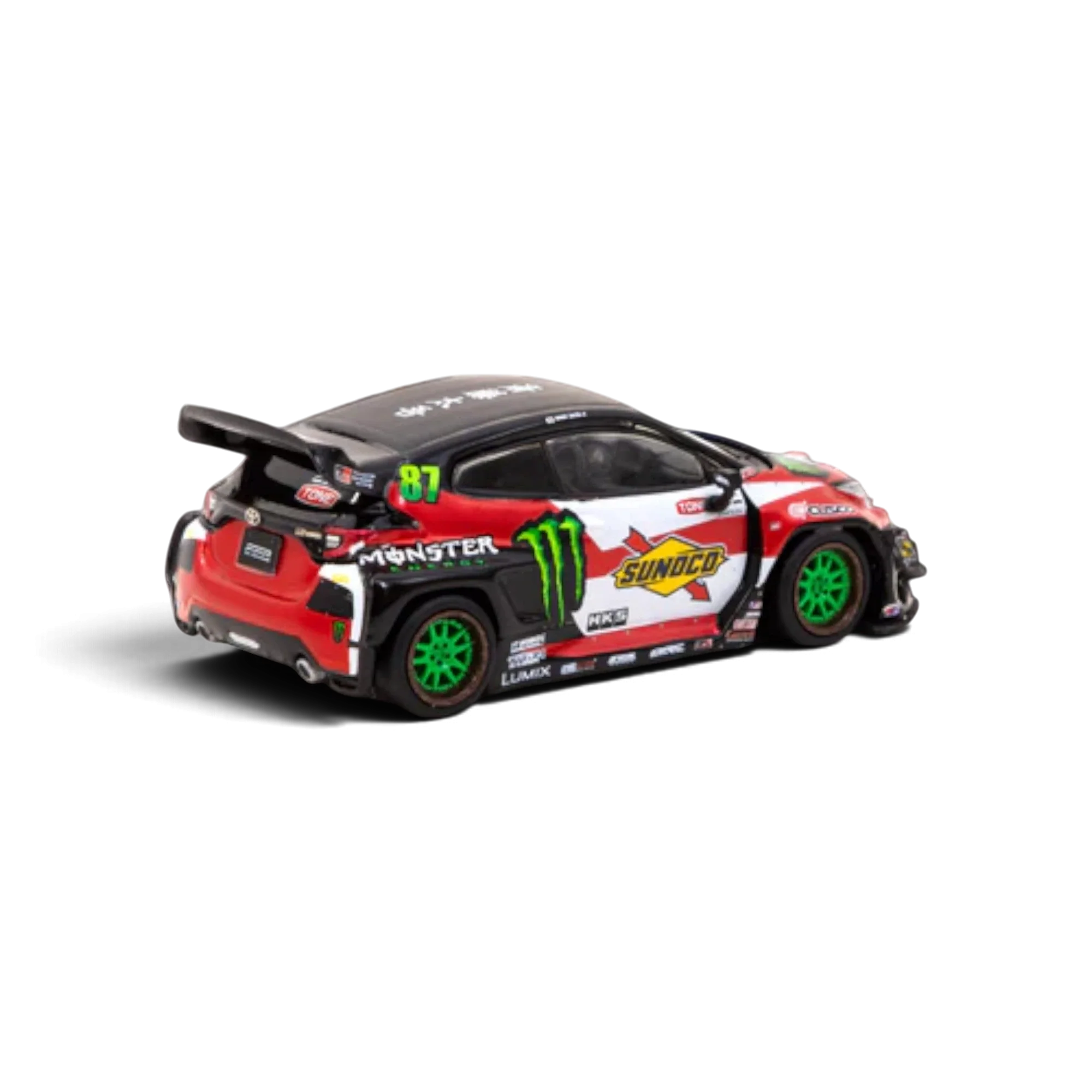 Tarmac Works Toyota Yaris GR Monster Drift 1:64