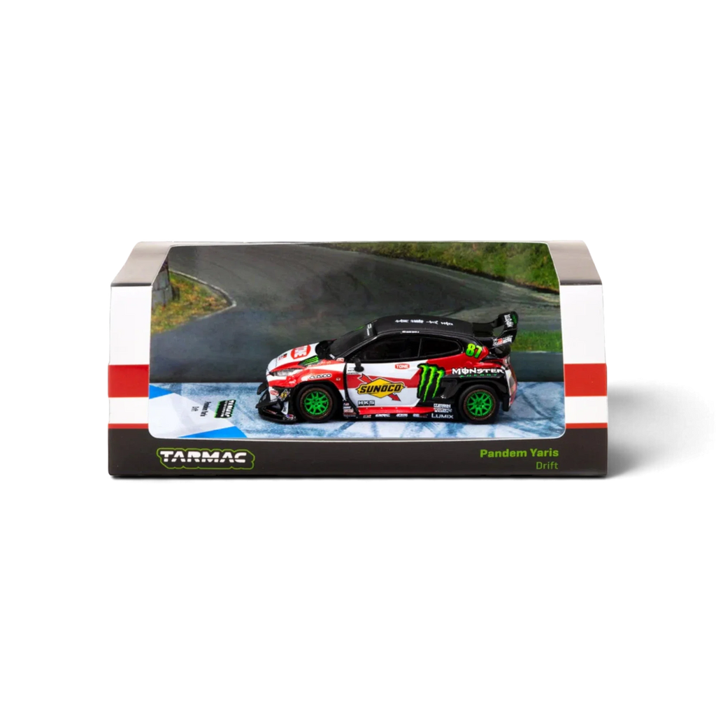 Tarmac Works Toyota Yaris GR Monster Drift 1:64