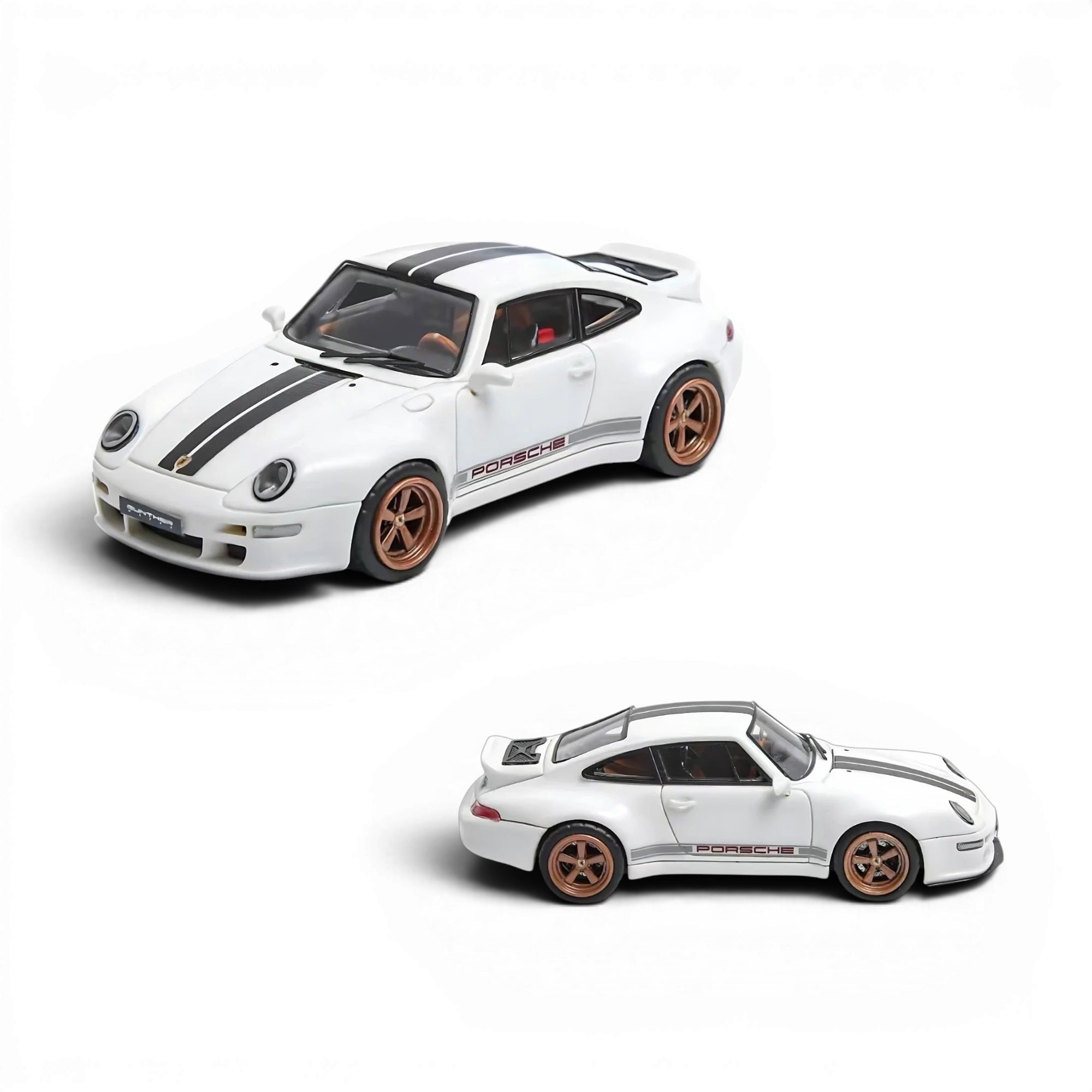Flame Model Porsche 911 Gunther Werks 400R White 1:64