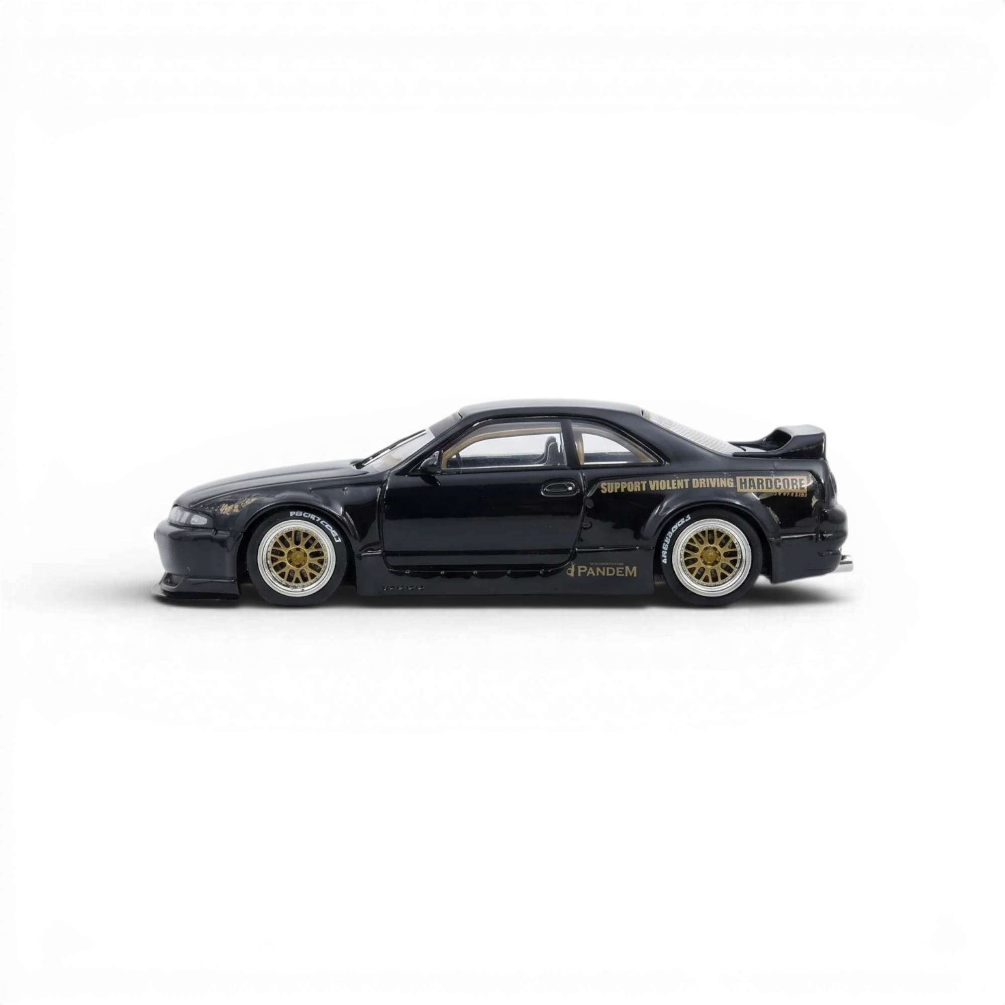 INNO64 PANDEM GT-R (BCNR33) Black 1:64