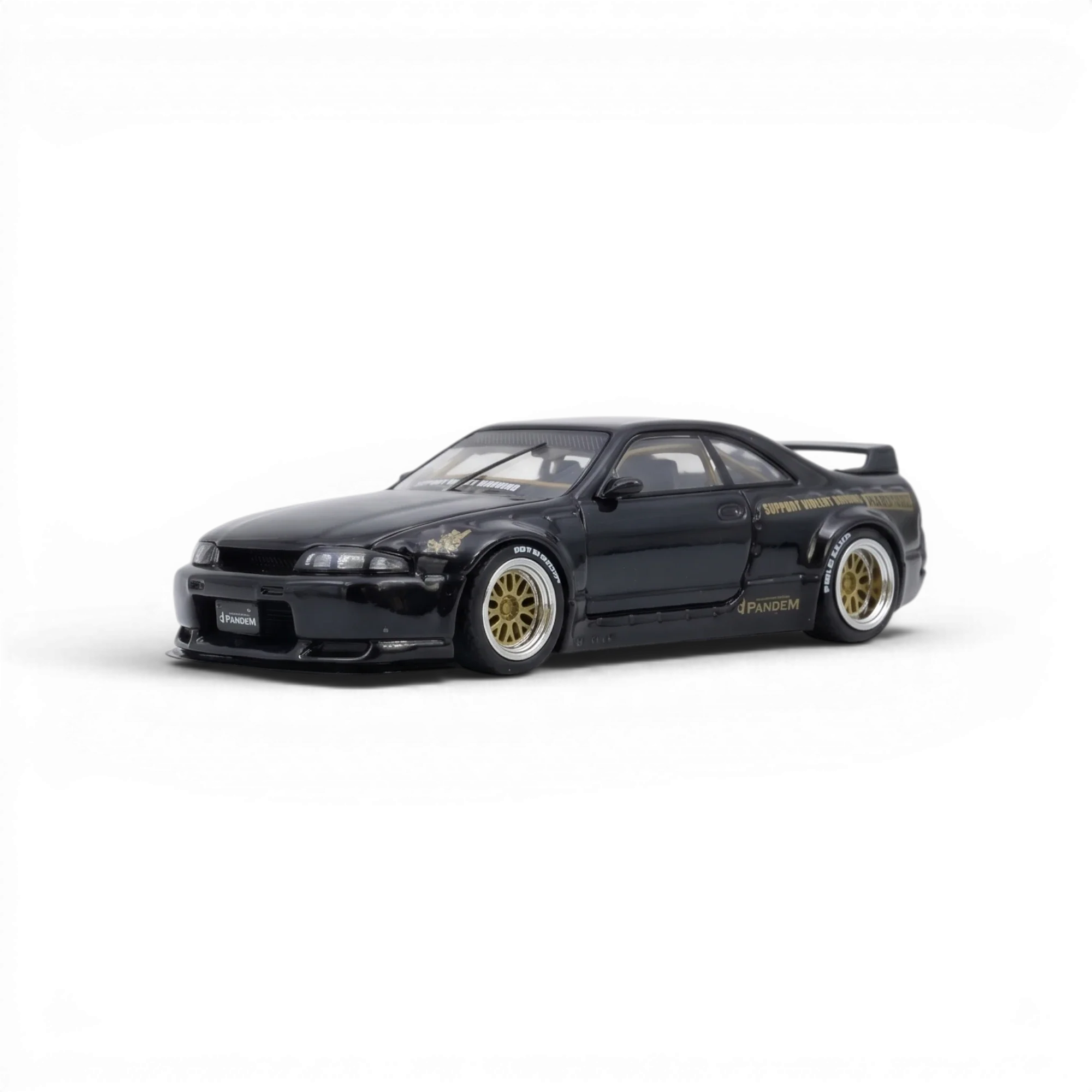 INNO64 PANDEM GT-R (BCNR33) Black 1:64