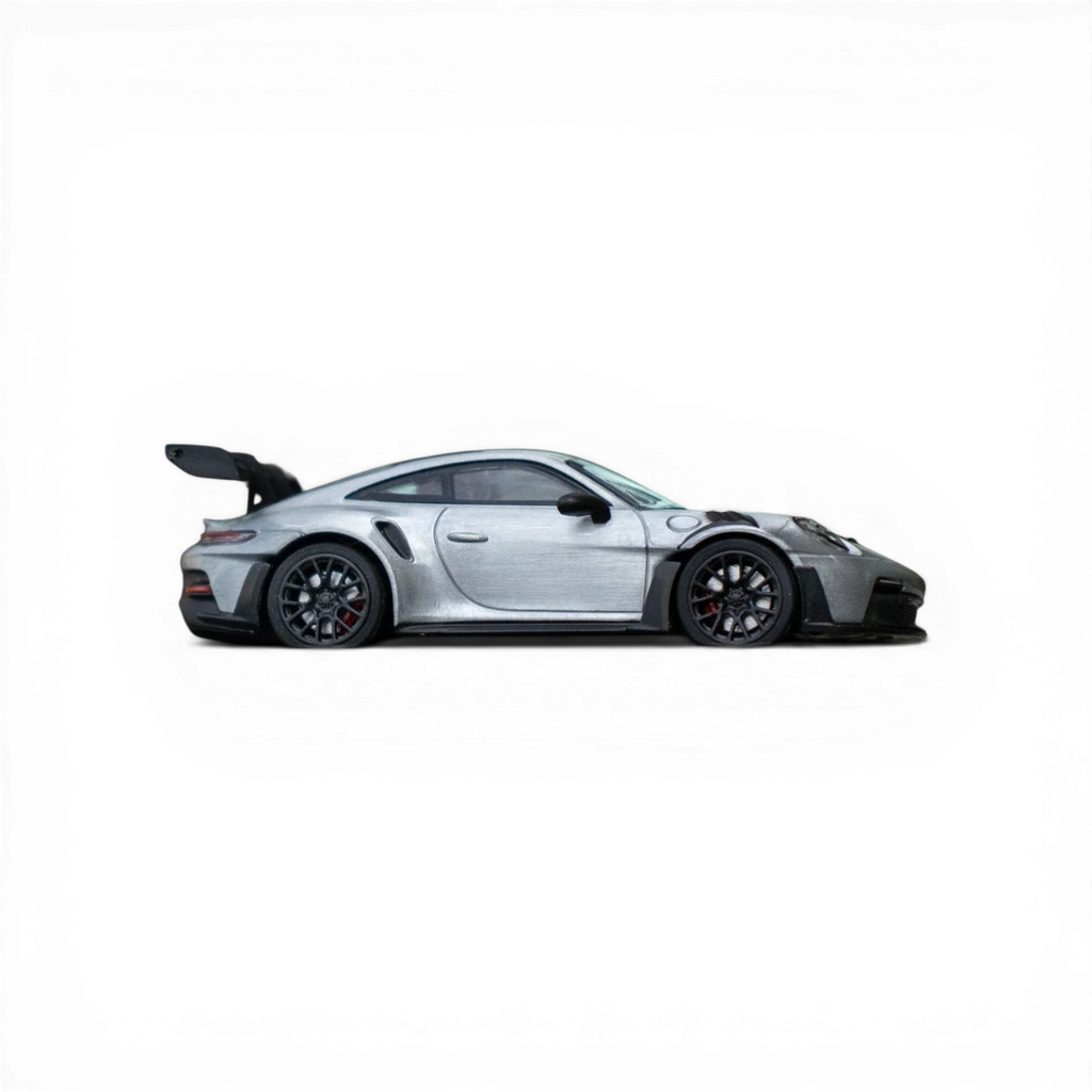 Minichamps Porsche 911 GT3 RS Raw Silver 1:64