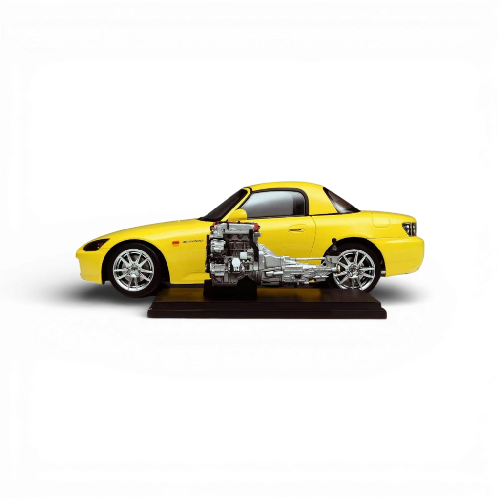 MOTORHELIX Honda S2000 AP2 Indy Yellow Pearl 1:18 Scale