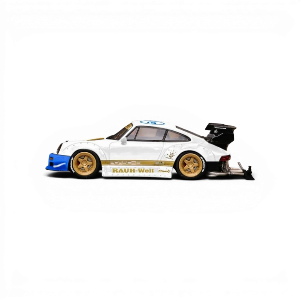Star Model Porsche RWB 930 GT Wing NFS White Livery 1:64