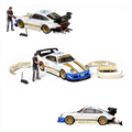 Star Model Porsche RWB 930 GT Wing NFS White Livery 1:64
