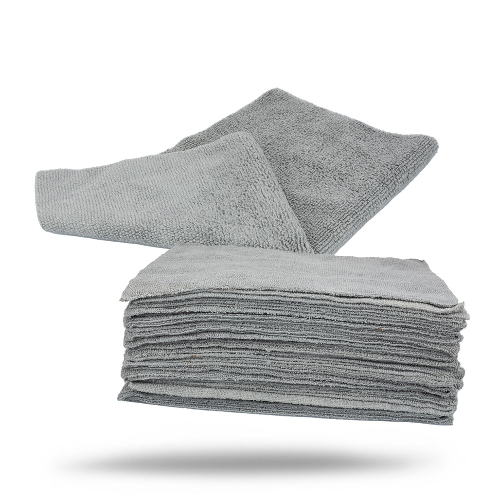260GSM Edgeless Microfiber Utility Towels - 50 Pack