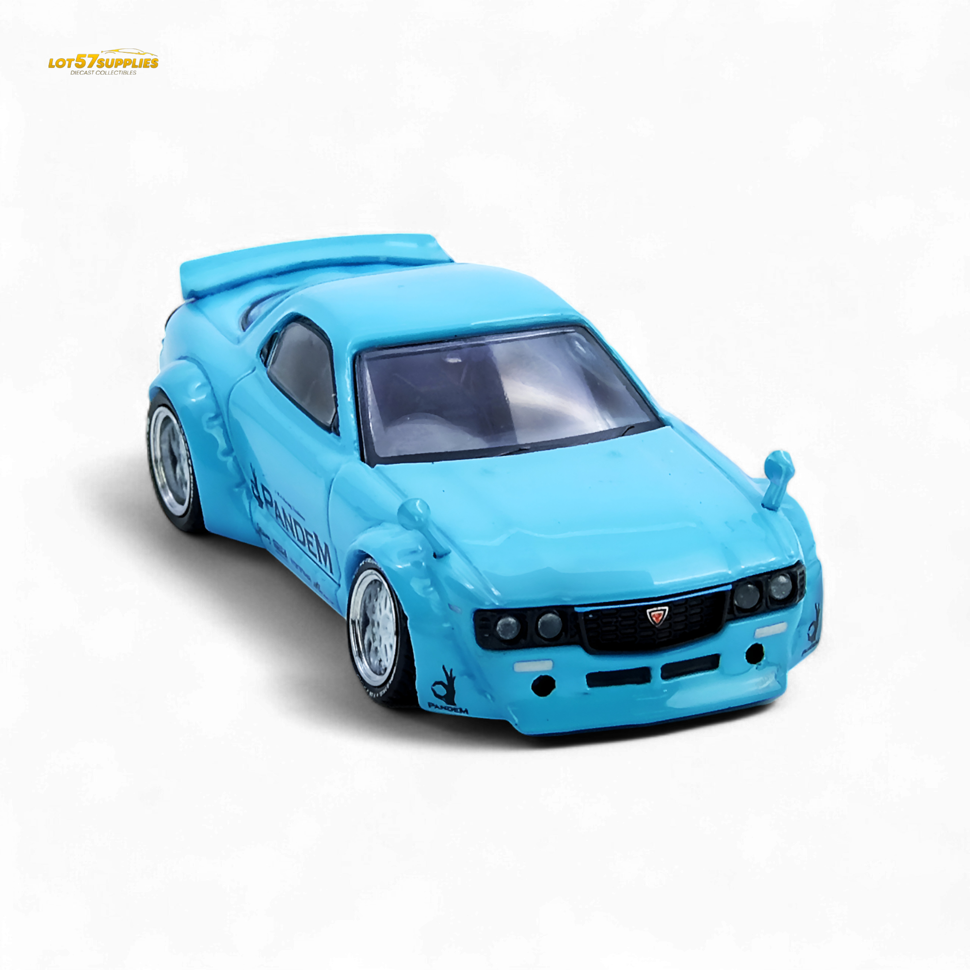 INNO64 Mazda RX7 FD3S Pandem Tiff Blue 1:64