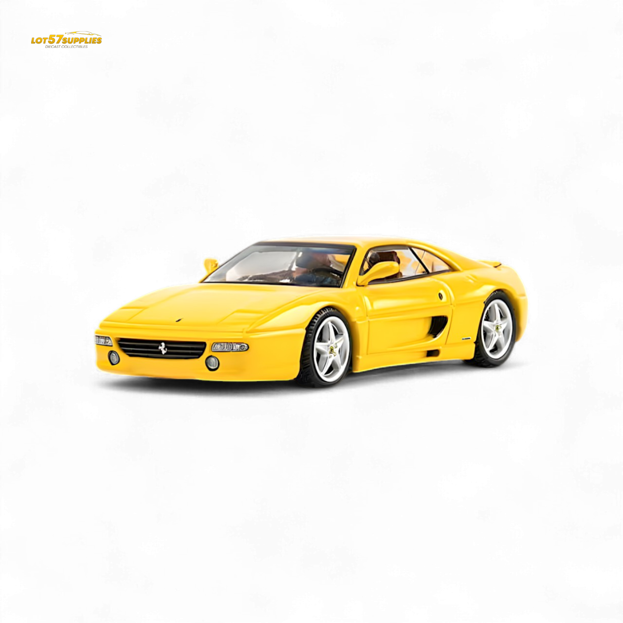 TPC Ferrari F355 Challenge Modena Yellow 1:64