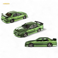 Mortal ER34 Skyline Uras Transparent Metallic Green 1:64