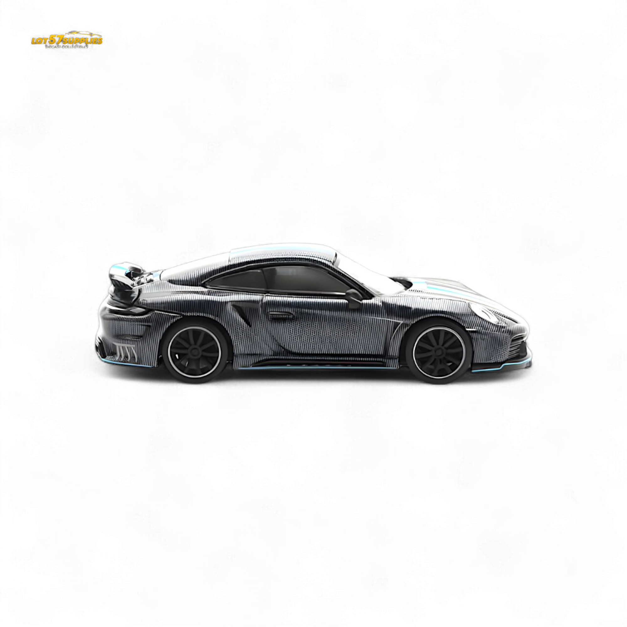 PopRace Porsche 992 Stinger GTR Carbon Edition 1:64