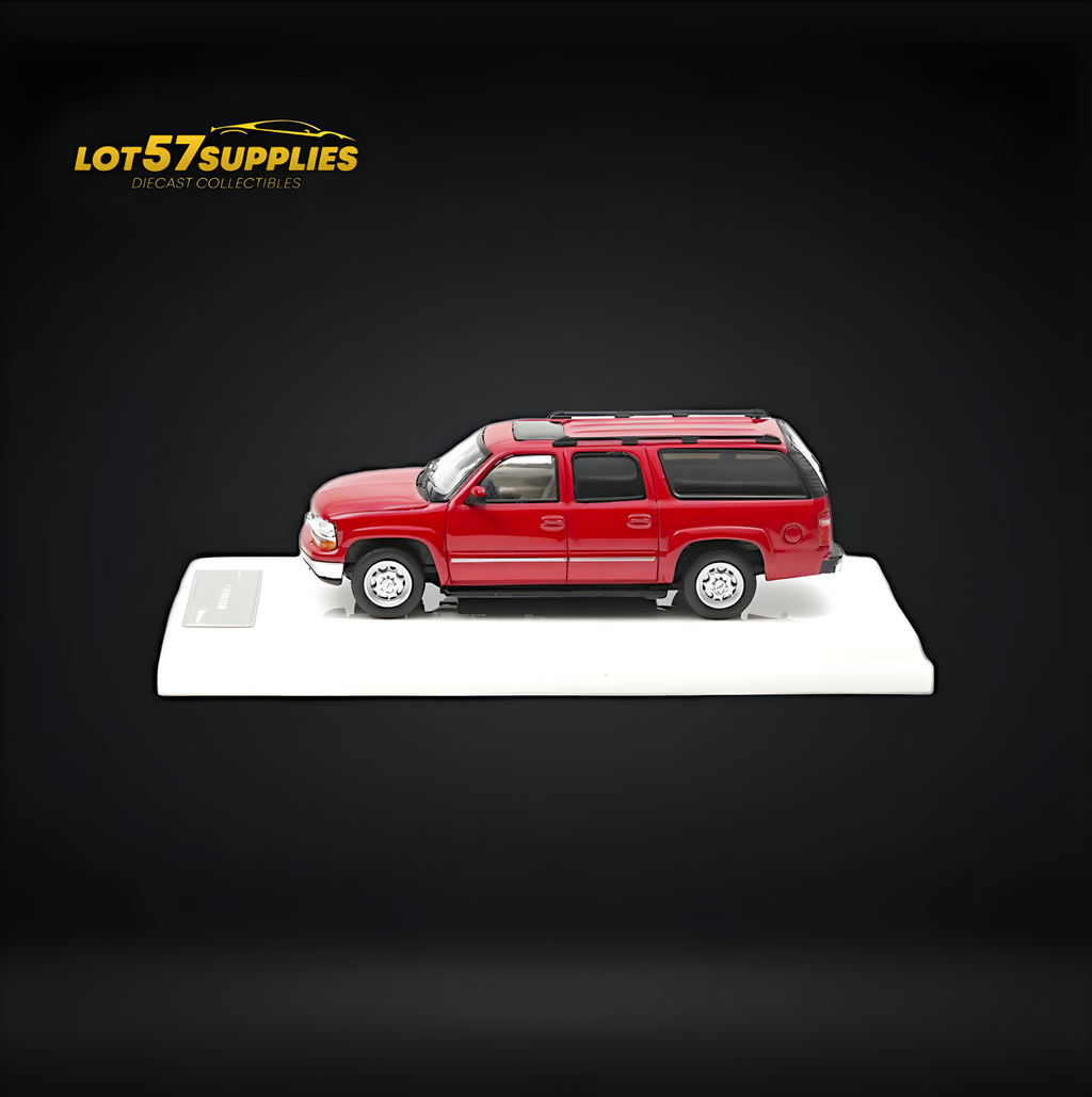 MK Miniatures 2003 Chevrolet Suburban Red 1:64