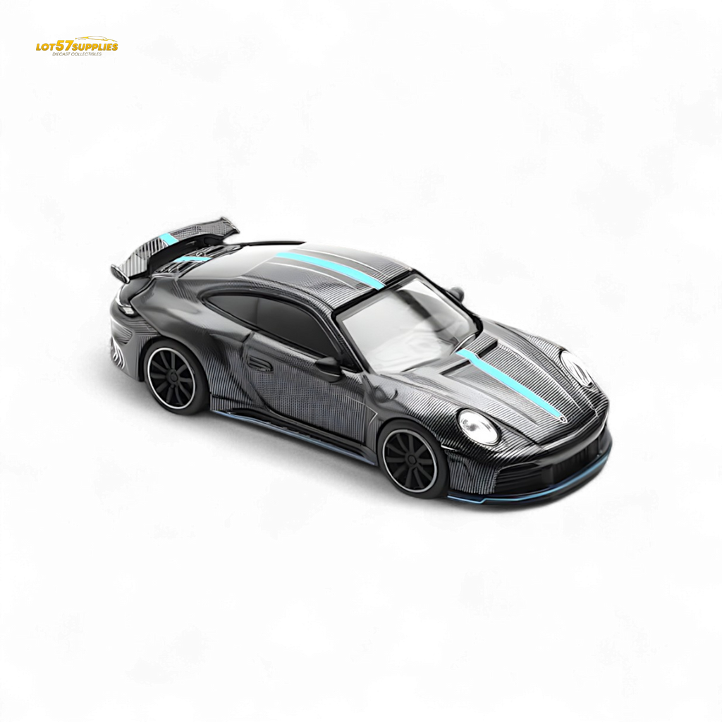 PopRace Porsche 992 Stinger GTR Carbon Edition 1:64