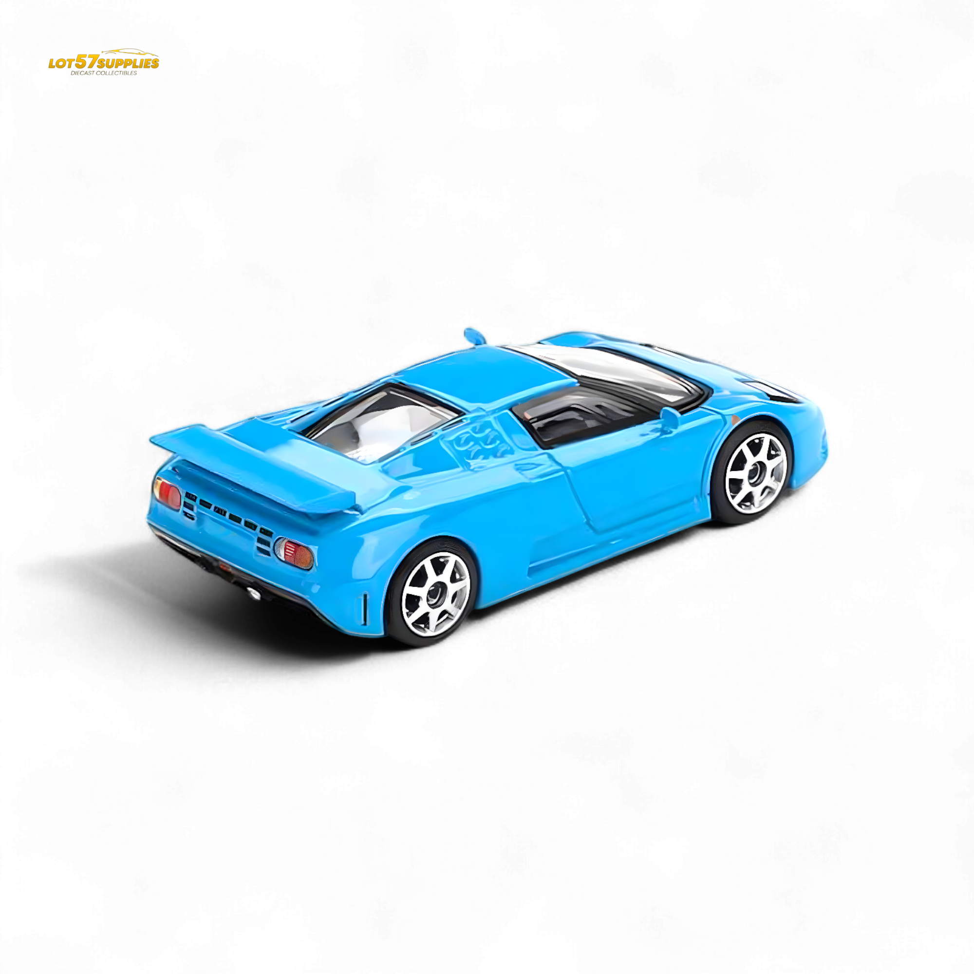 Mini GT Bugatti EB110 Super Sport Blu Bugatti #890 1:64