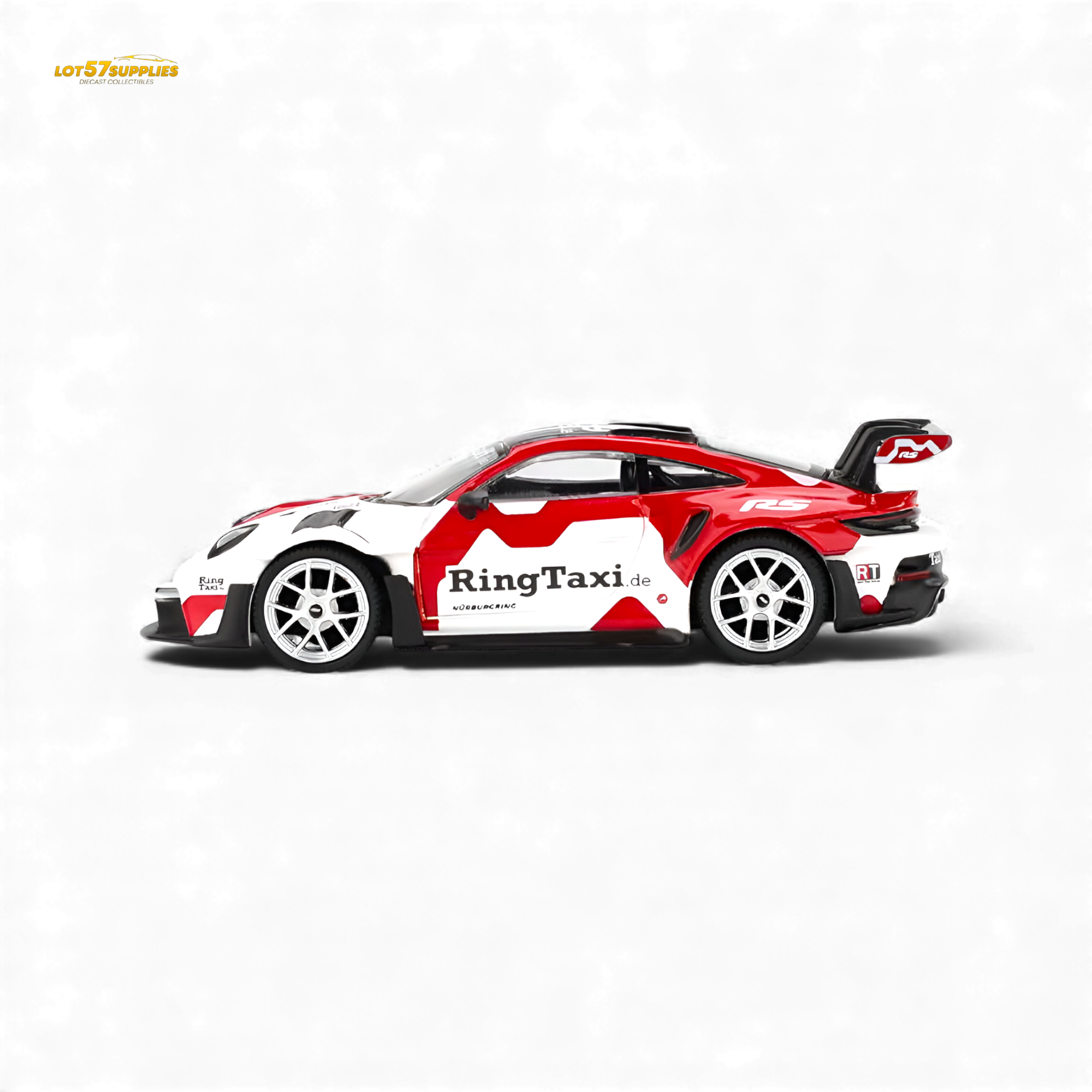 (Pre-Order) Mini GT Porsche 911 GT3 RS Weissach RingTaxi 1:64