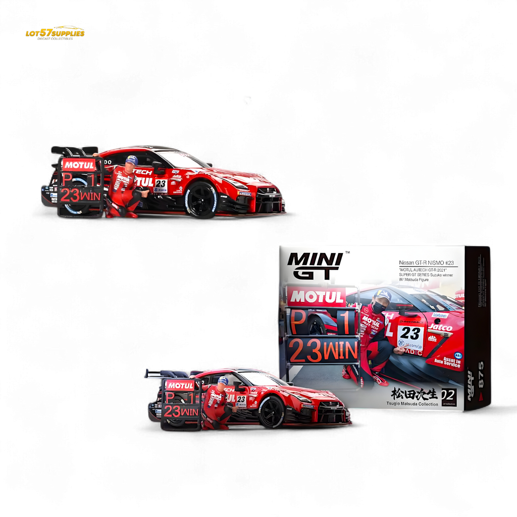 Mini GT Nissan GT-R Nismo #23 Motul Autech 2021 1:64