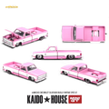 (Pre-Order) Mini GT x Kaido House Silverado Dually Pink 1:64