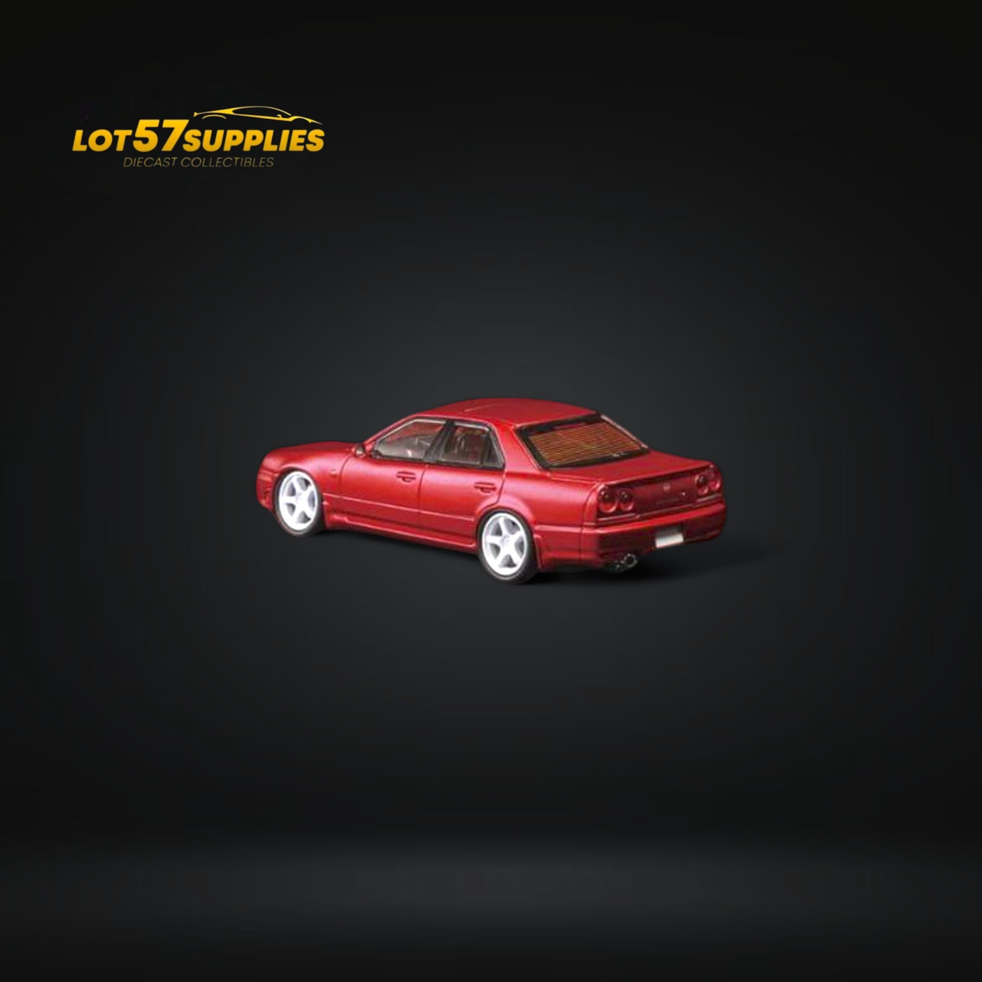 Mortal ER34 SKYLINE 25GT-t Red Ordinary 1:64