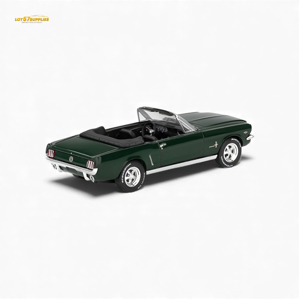 Mini GT Ford Mustang Convertible Highland Green 1:64