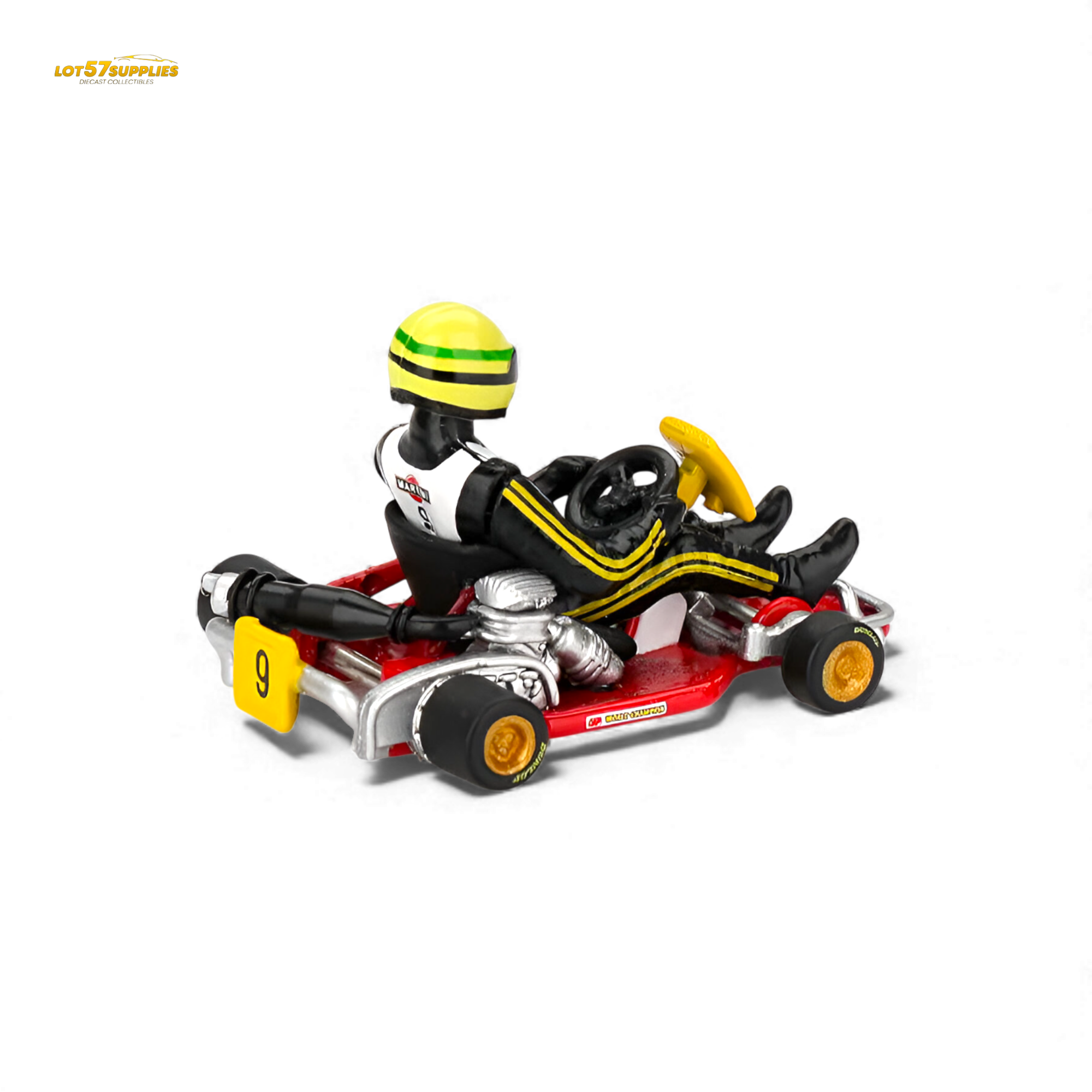 (Pre-Order) Mini GT Senna Kart Formula K #9 1:64