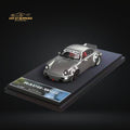 Aurora Model Porsche RWB 964 Liquid Silver Ducktail 1:64