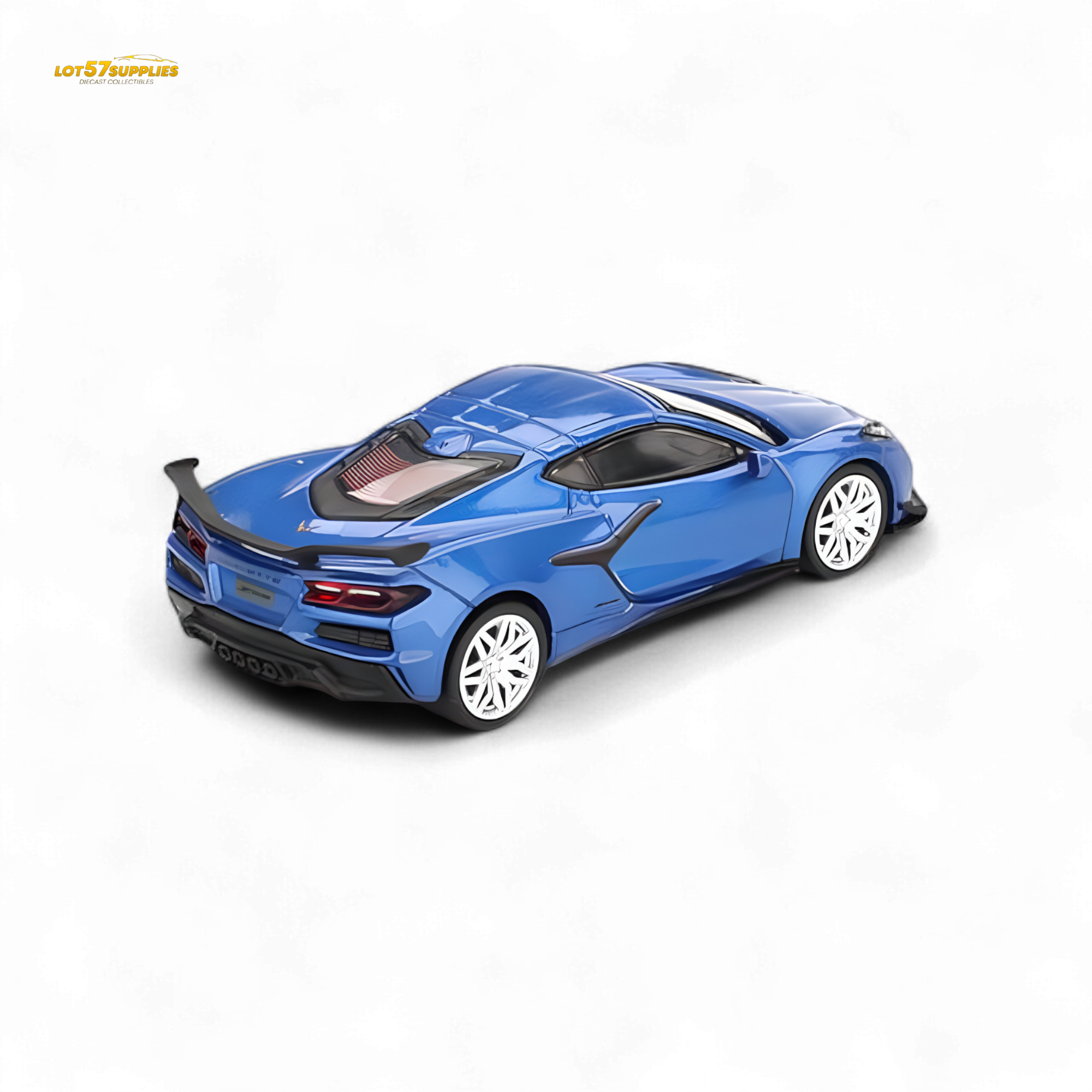 Mini GT Chevrolet Corvette Z06 2023 Elkhart Lake Blue 1:64
