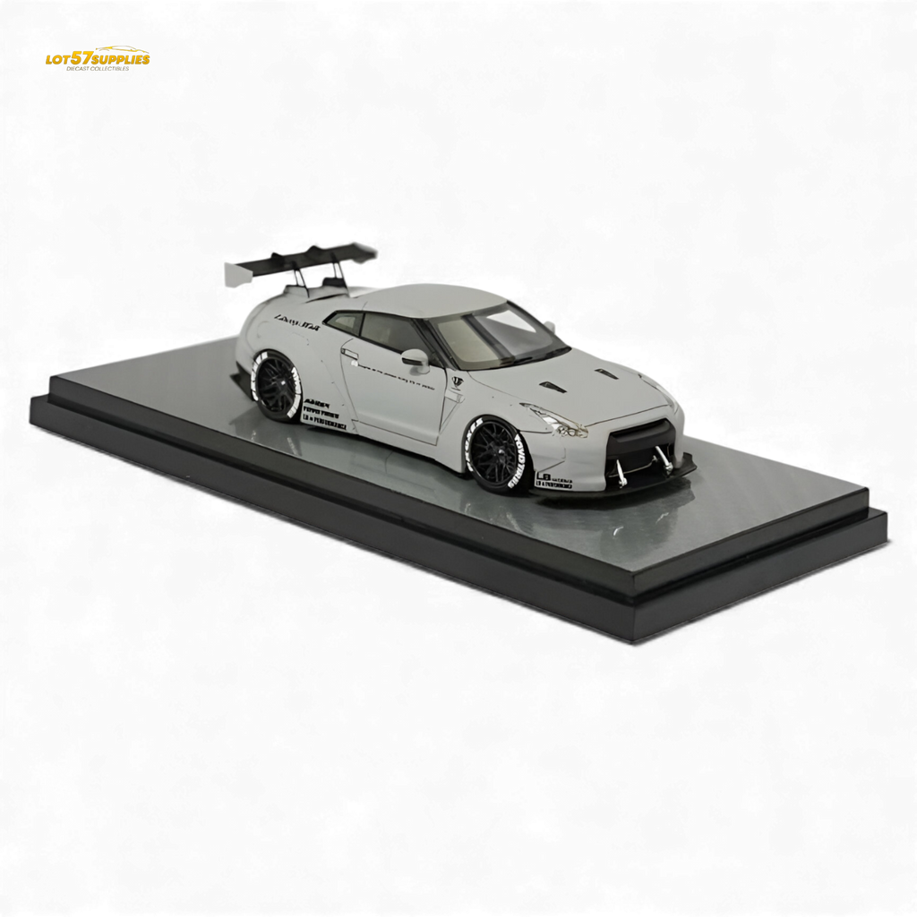 404ERROR LB-Works Nissan Skyline GT-R R35 Fighter Grey 1:64