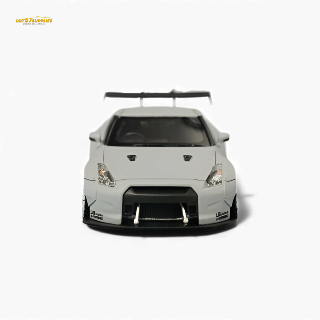 404ERROR LB-Works Nissan Skyline GT-R R35 Fighter Grey 1:64