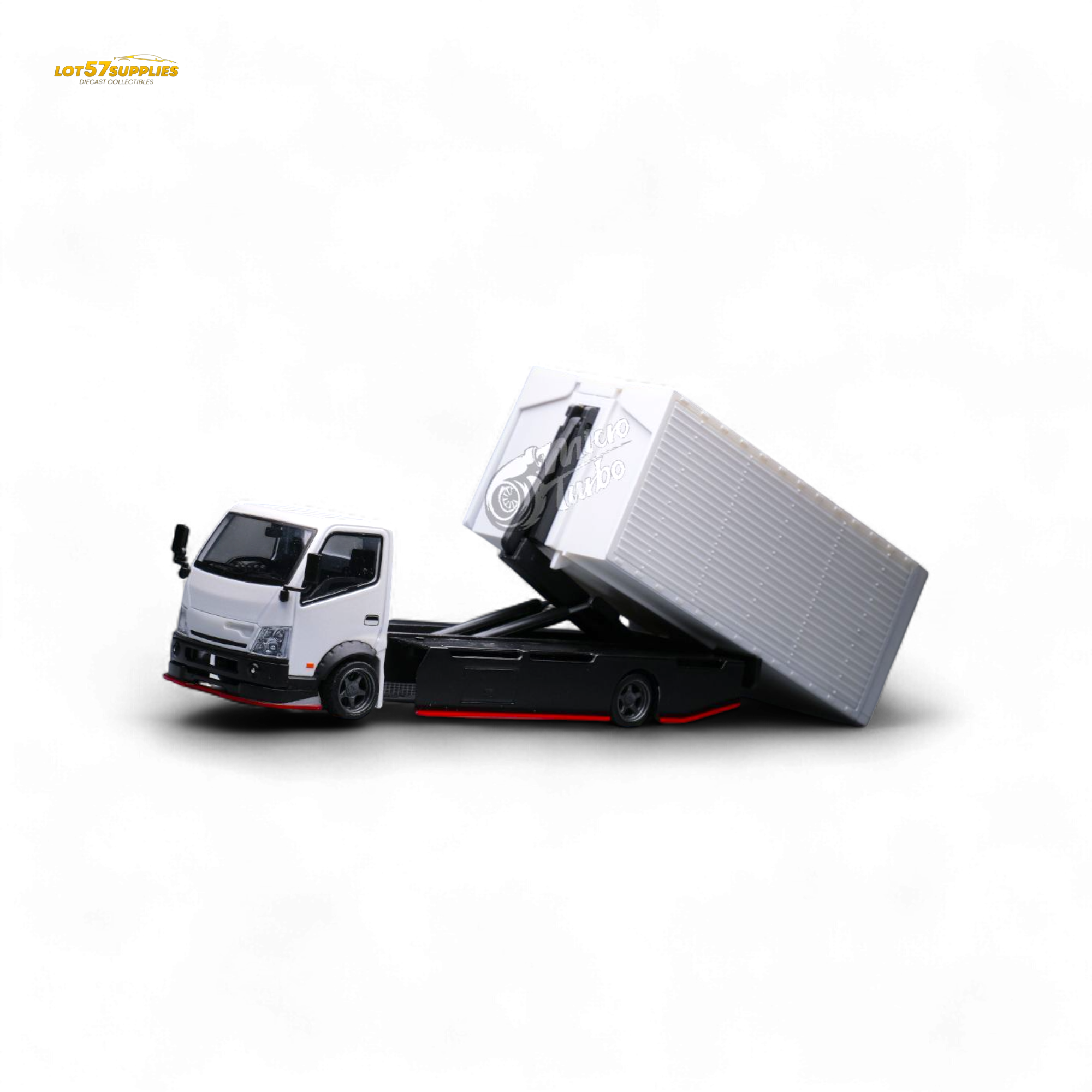 MicroTurbo Hino 300 Custom Wing Truck 1:64
