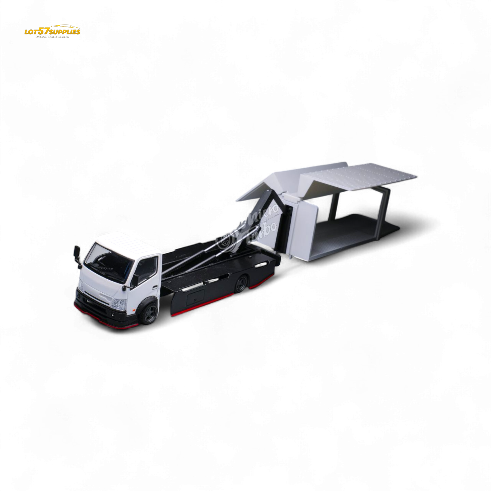 MicroTurbo Hino 300 Custom Wing Truck 1:64