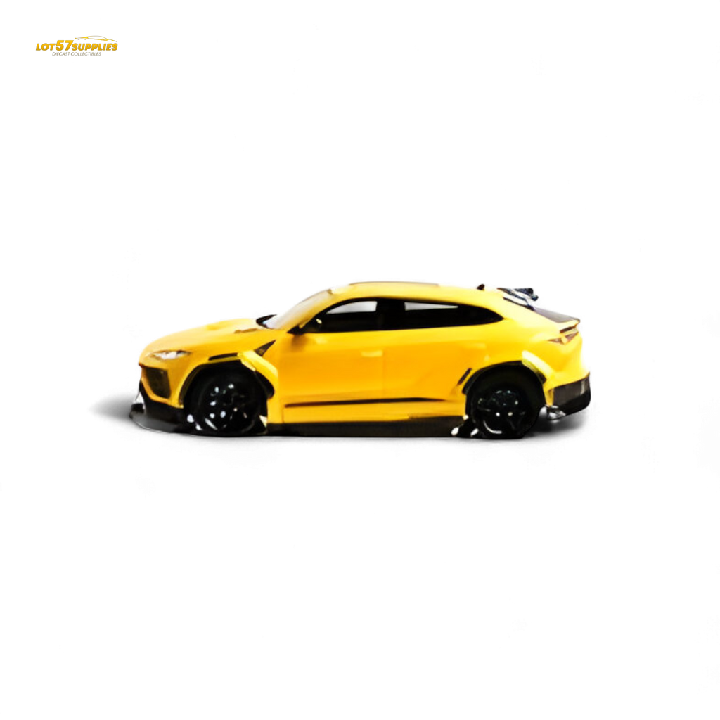 Flame Lamborghini Urus LBWK Giallo Auge Yellow 1:64