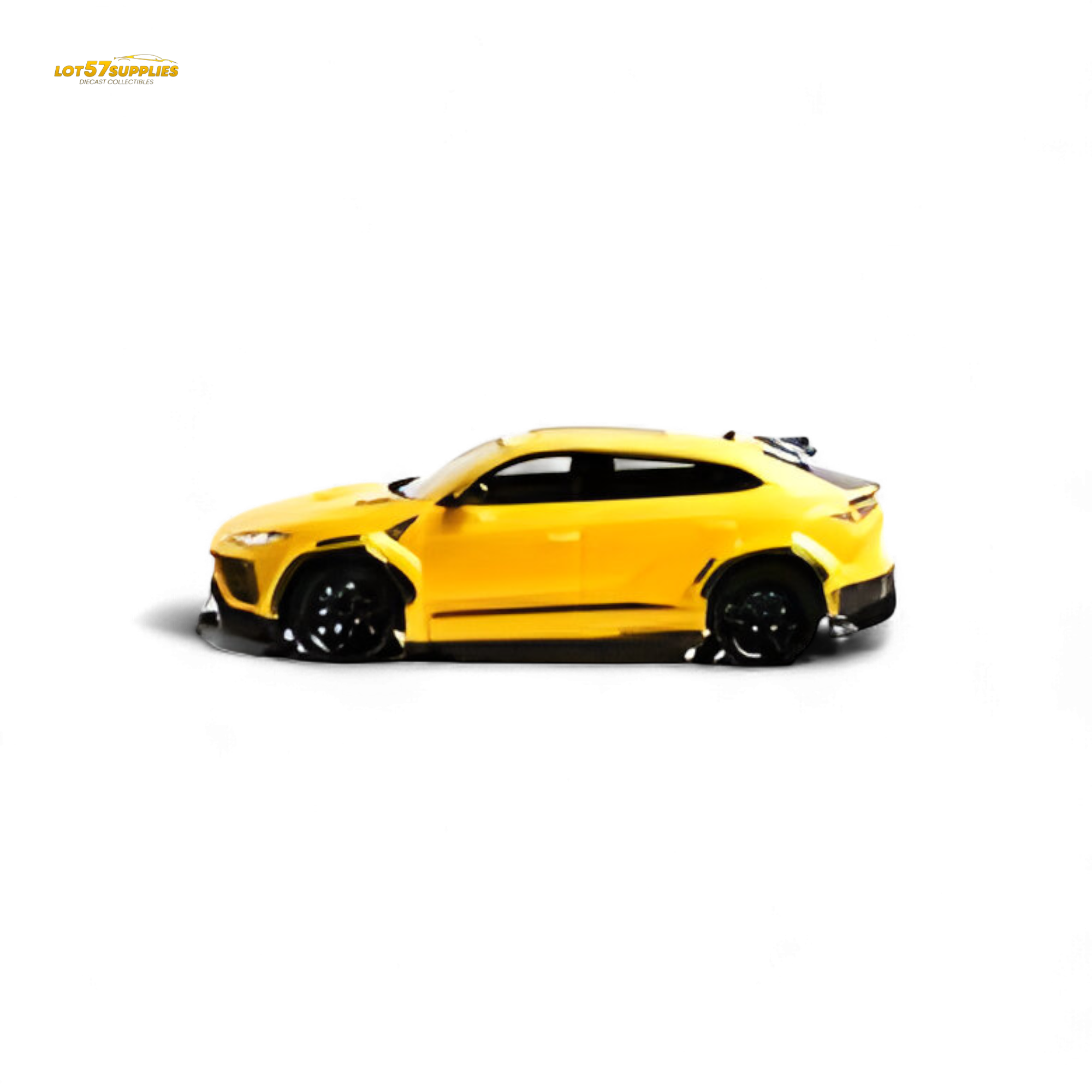 Flame Lamborghini Urus LBWK Giallo Auge Yellow 1:64
