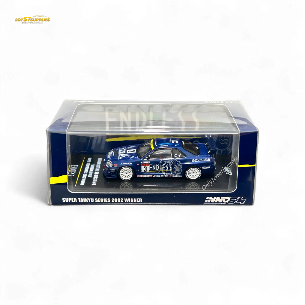 INNO64 Nissan Skyline GT-R R34 #3 Endless Advan 1:64