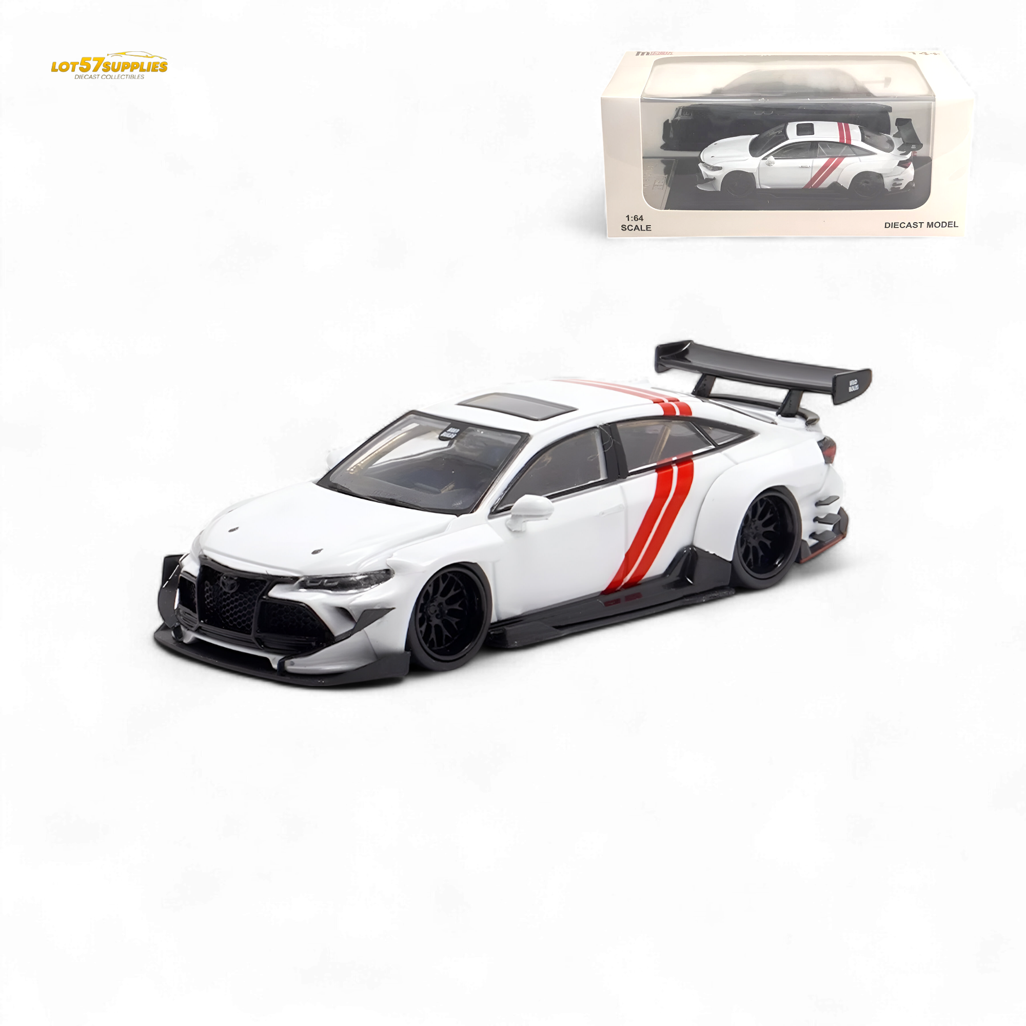 LMF Toyota Avalon Modified Concept White 1:64