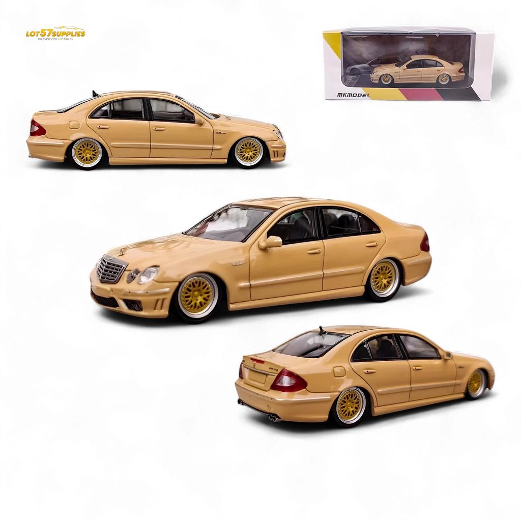 MK Model Mercedes-Benz E63 AMG W211 Desert Yellow 1:64