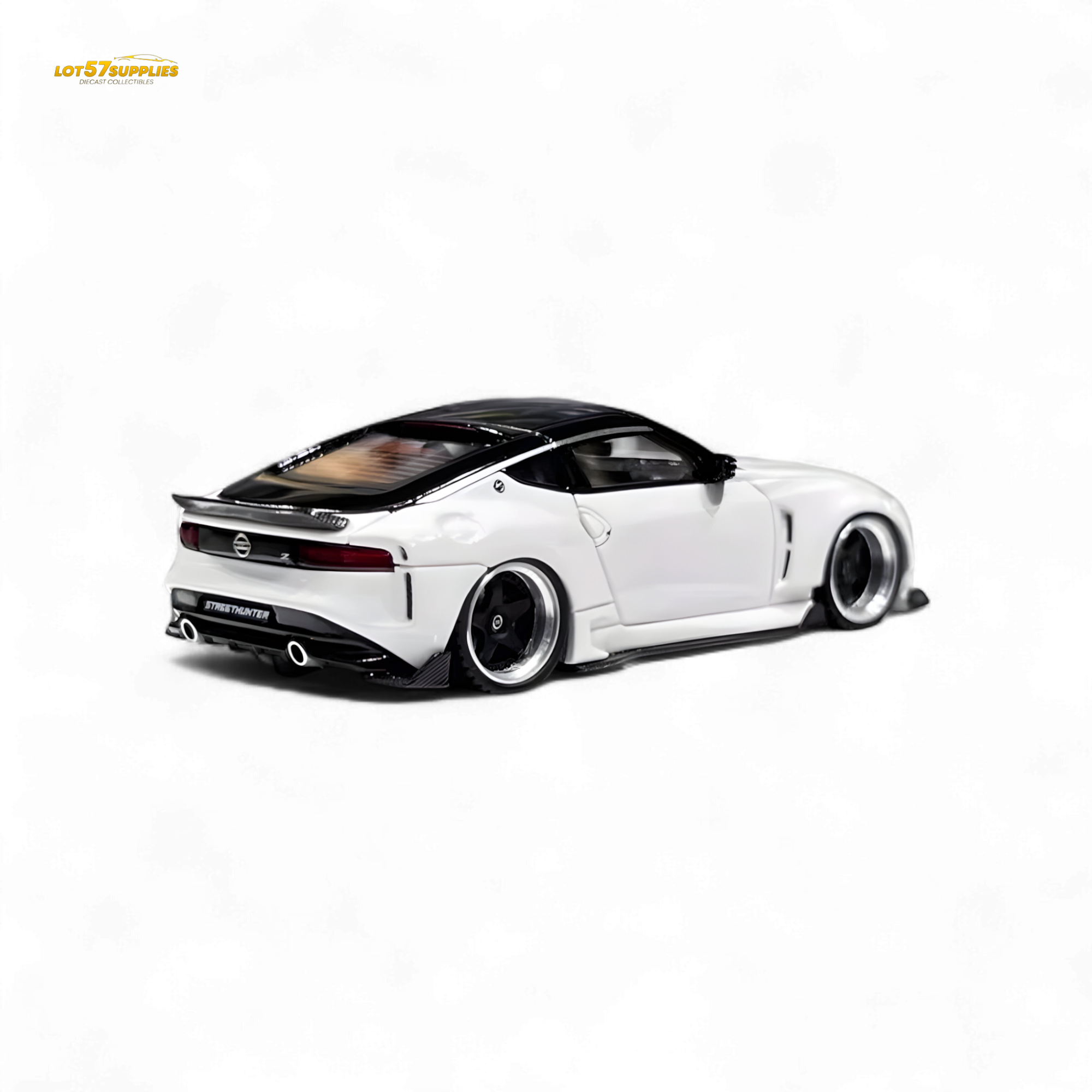 404ERROR Nissan 400Z White 1:64