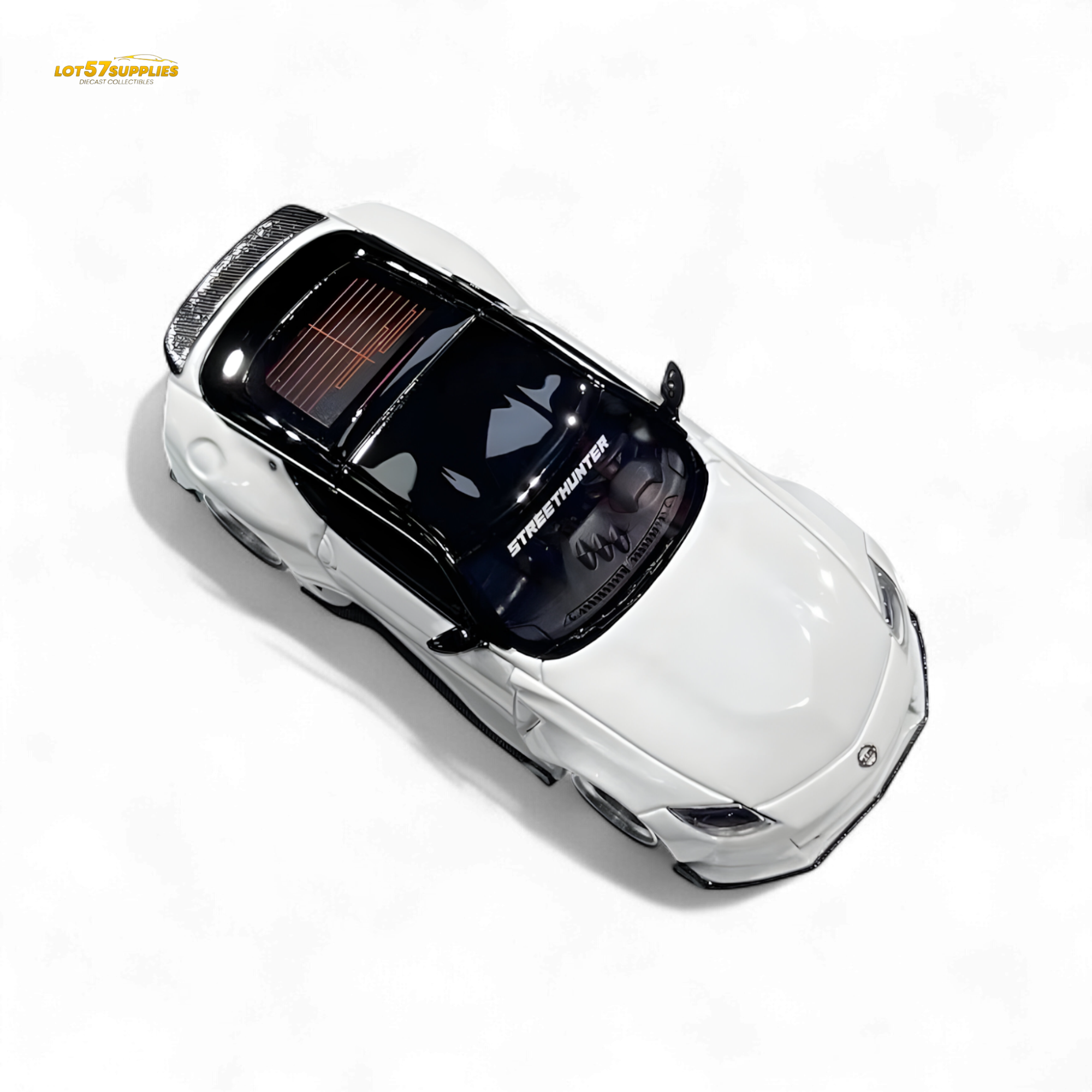 404ERROR Nissan 400Z White 1:64