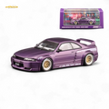 INNO64 Nissan Skyline GT-R R33 Pandem Rocket Bunny Purple 1:64