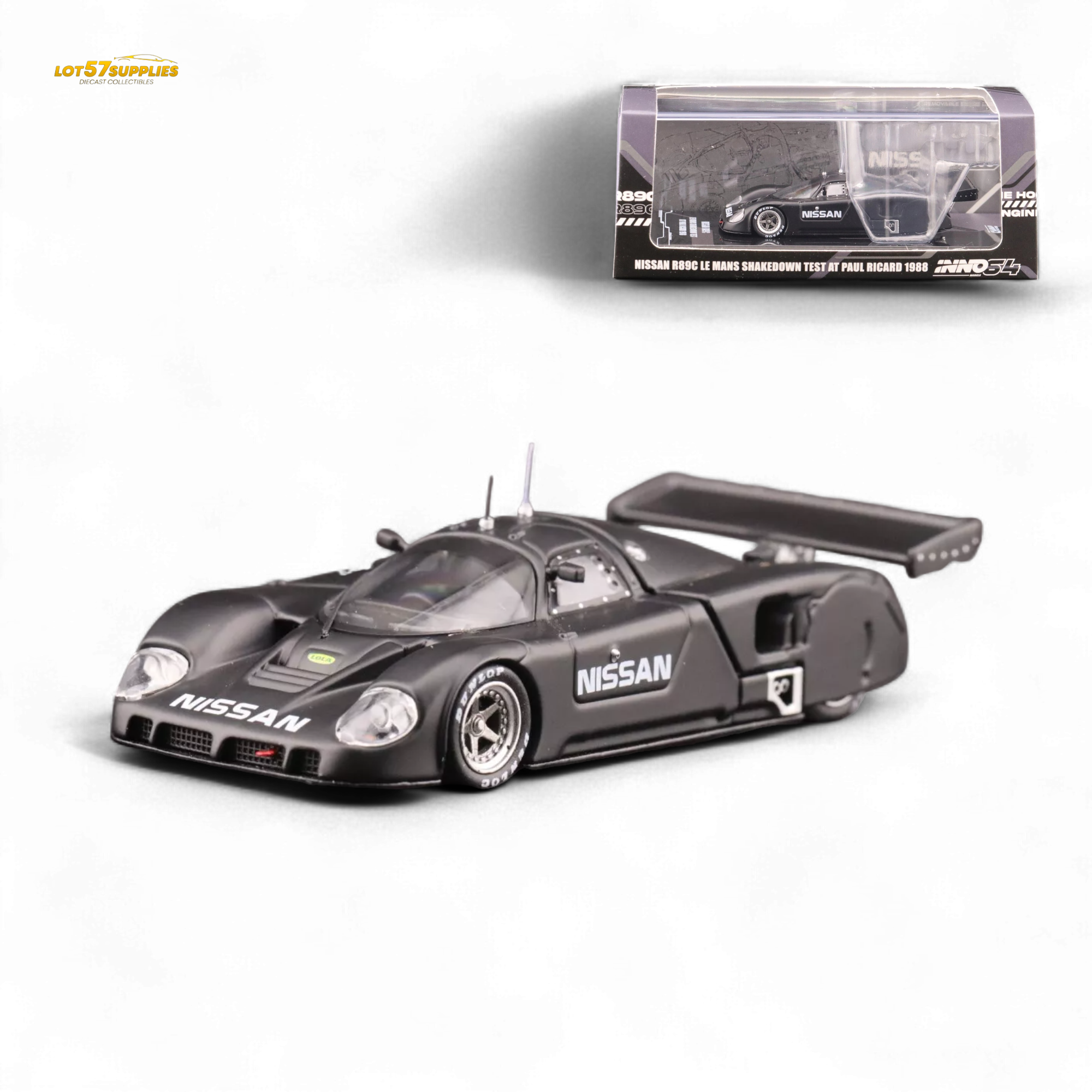 INNO64 Nissan R89C Shakedown Test 1988 1:64