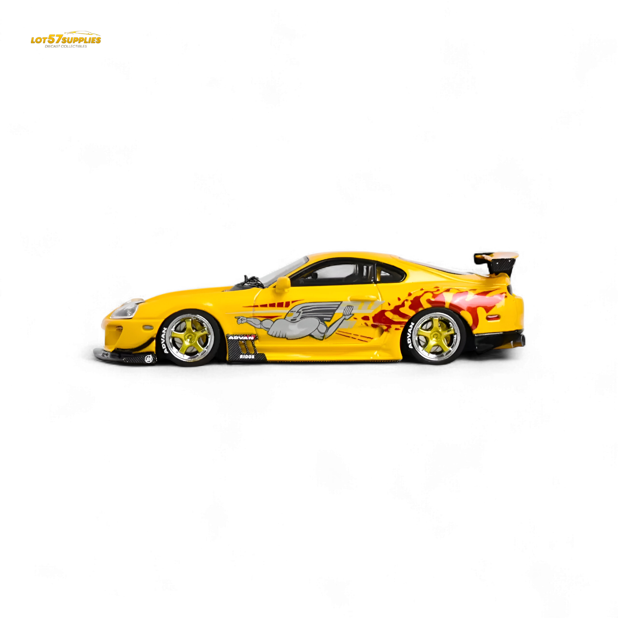 YM Model Toyota Supra JZA80 Paul Walker Tribute 1:64