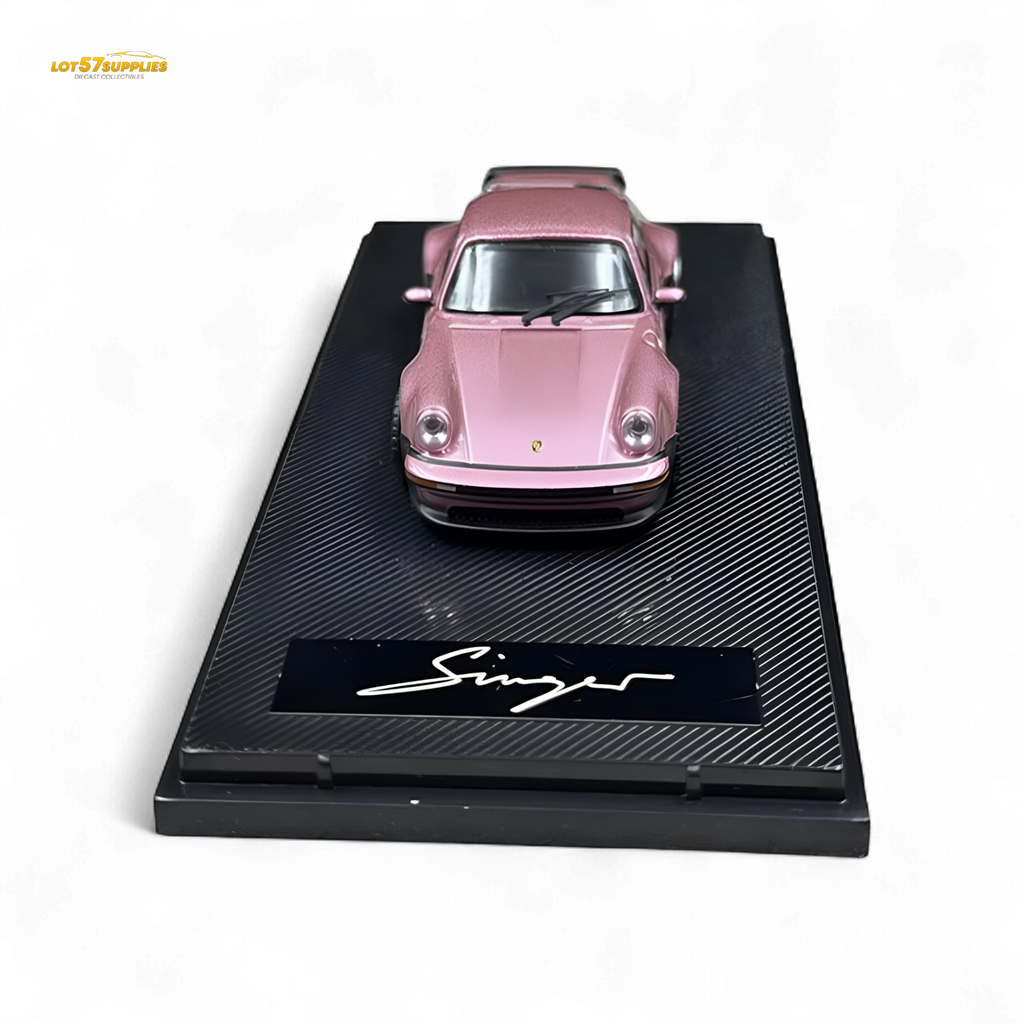 HobbyFans Porsche 930 Singer Pink 1:64