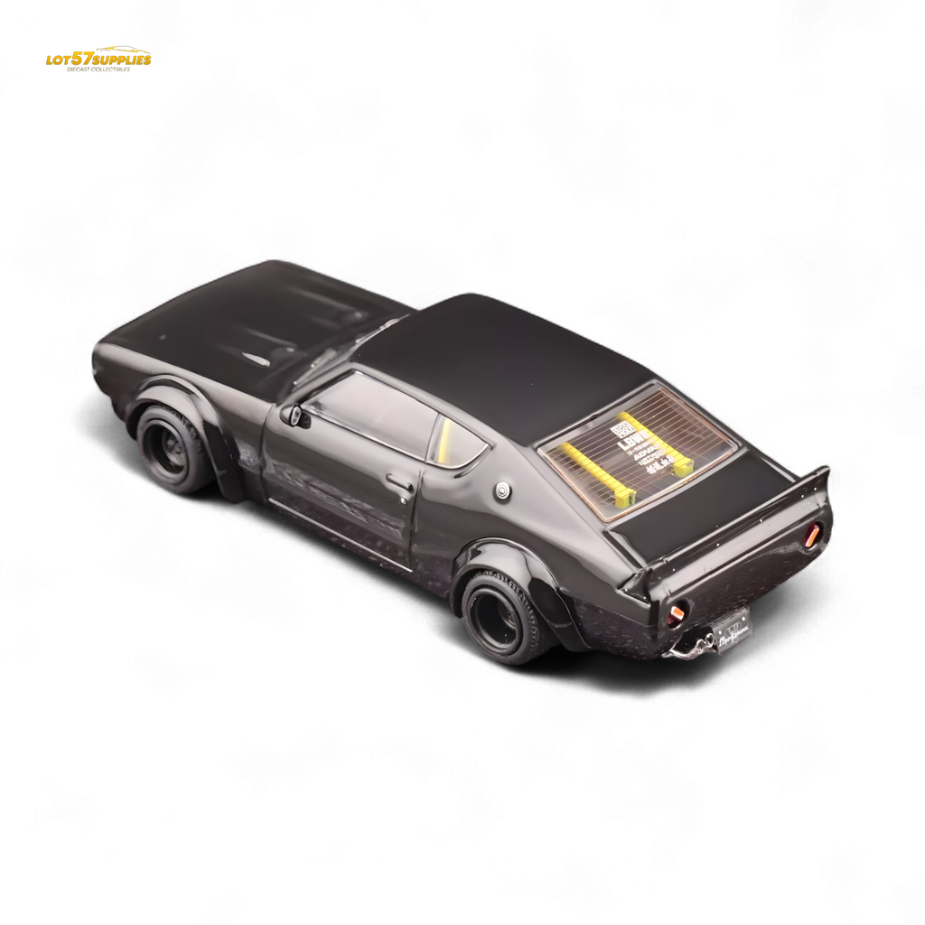 INNO64 Nissan Skyline 2000 GT-R KPGC110 Kenmeri Black 1:64