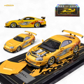YM Model Toyota Supra JZA80 Paul Walker Tribute 1:64