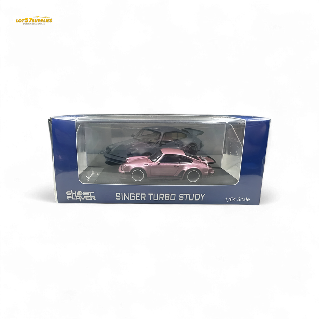 HobbyFans Porsche 930 Singer Pink 1:64