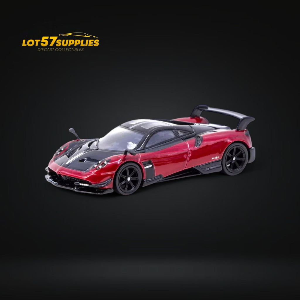 Tarmac Works Pagani Huayra BC Rosso Dubai 1:64