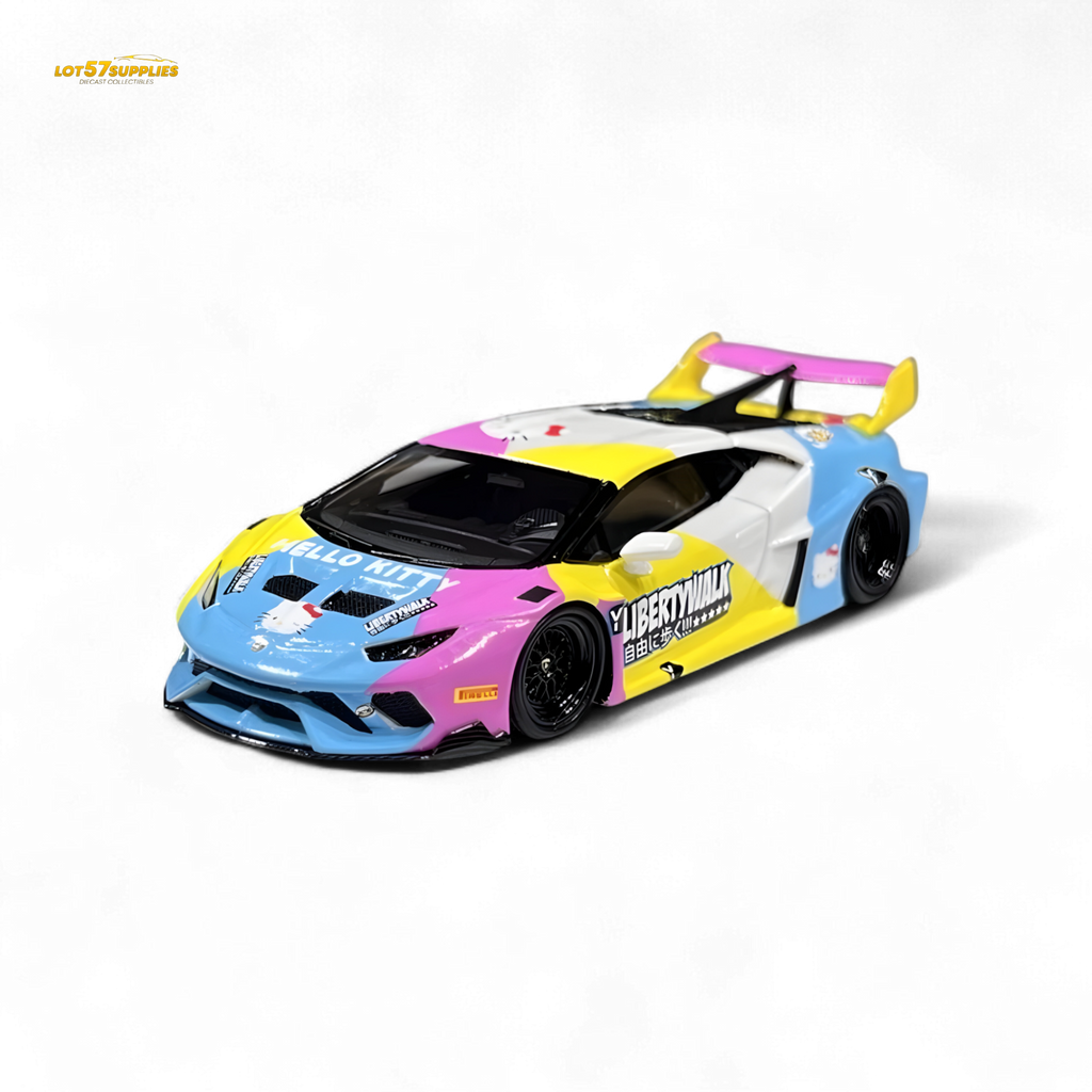 Flame Lamborghini Huracan LP610-4 LWBK WideBody Resin 1:64